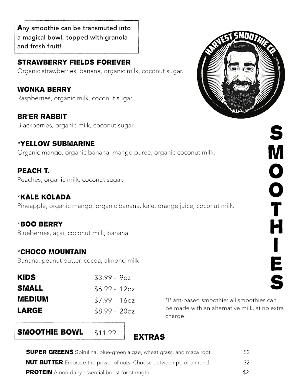 Harvest Smoothie Company | restaurant | 1415 Plaza Way, Walla Walla, WA 99362, USA | 5093016087 OR +1 509-301-6087