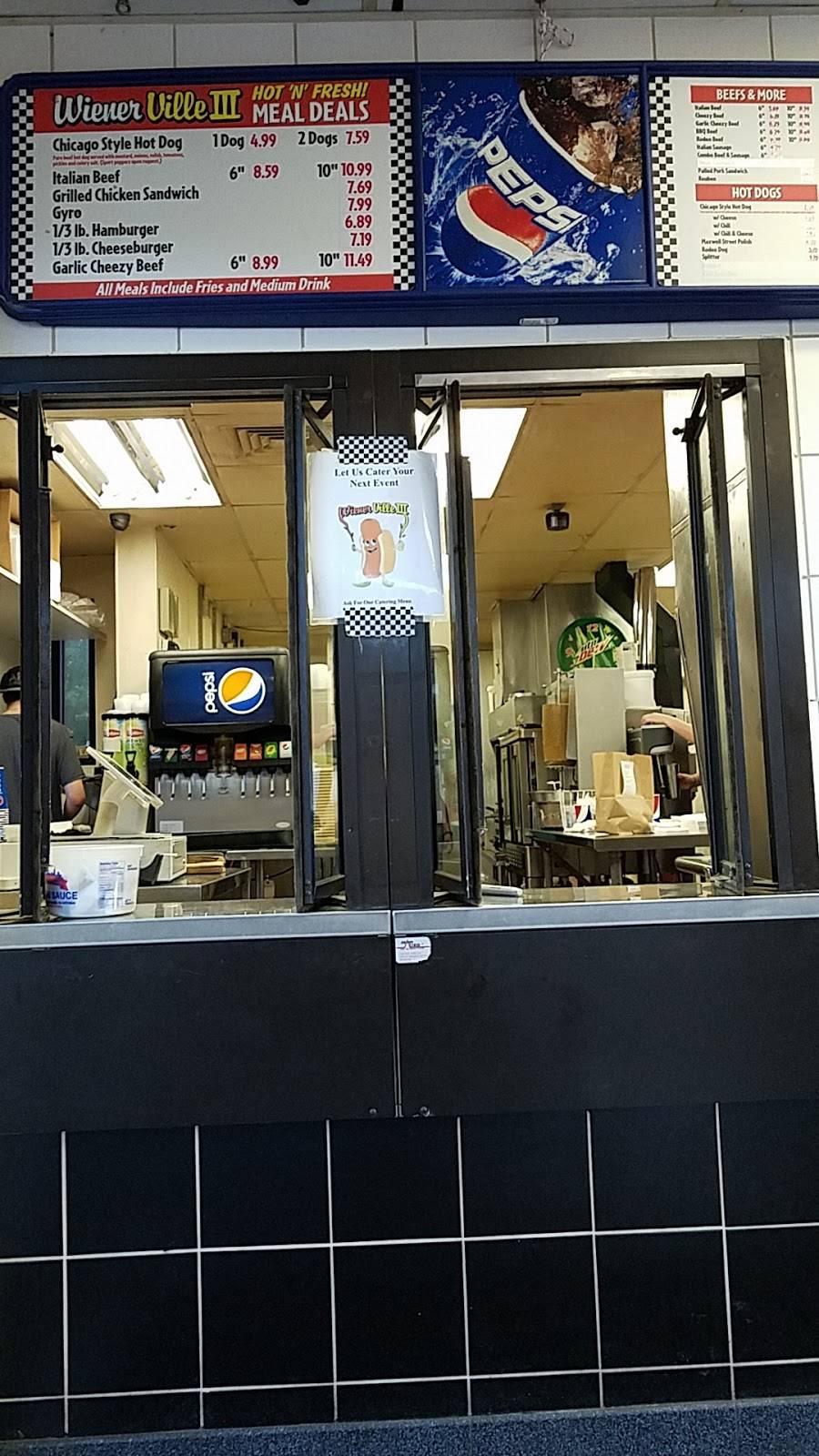 Wienerville III | meal takeaway | 1785 Larkin Ave, Elgin, IL 60123, USA | 8476087801 OR +1 847-608-7801