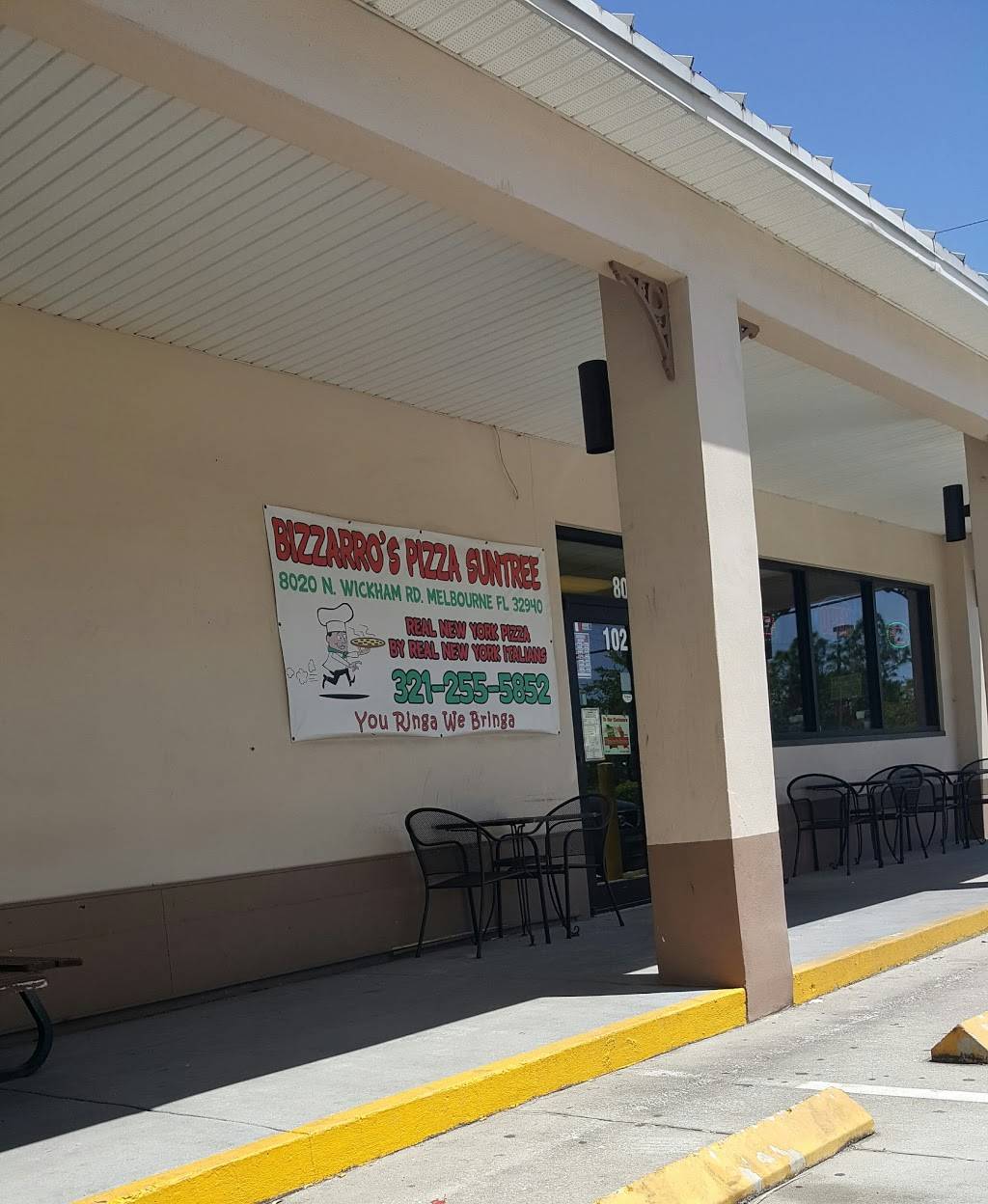 Bizzarro Pizza Express Suntree | restaurant | 5500, 8020 N Wickham Rd suite 102, Melbourne, FL 32940, USA | 3212555852 OR +1 321-255-5852