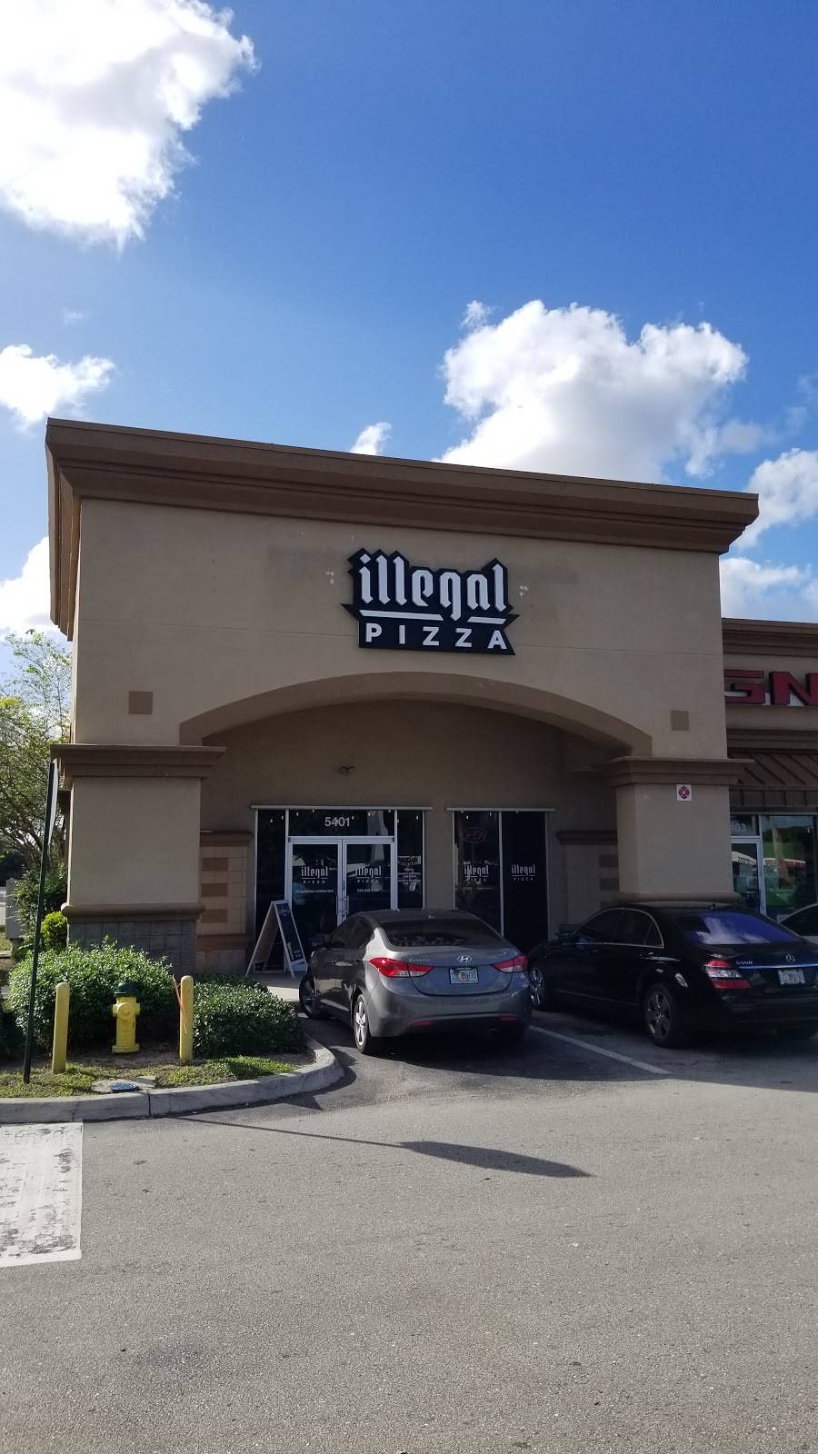 Illegal Pizza | restaurant | 5401 N University Dr, Lauderhill, FL 33351, USA | 9548591300 OR +1 954-859-1300