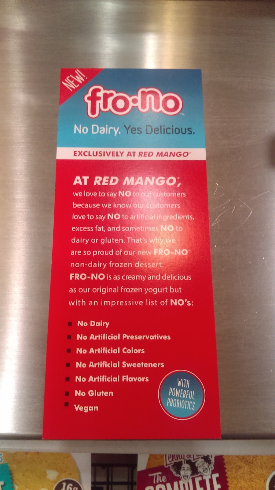 Red Mango | restaurant | 3710 US-9 Suite C108, Freehold Township, NJ 07728, USA | 7322014239 OR +1 732-201-4239