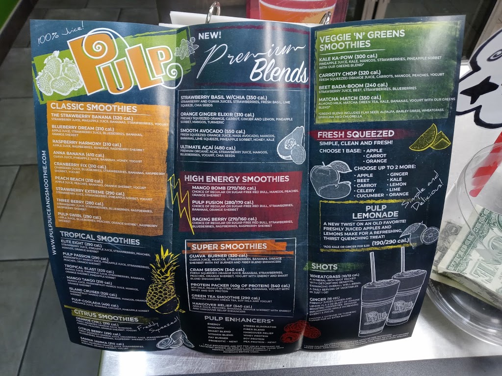 Pulp Juice and Smoothie Bar | restaurant | 4746 Ridge Rd, Brooklyn, OH 44144, USA | 2164178115 OR +1 216-417-8115