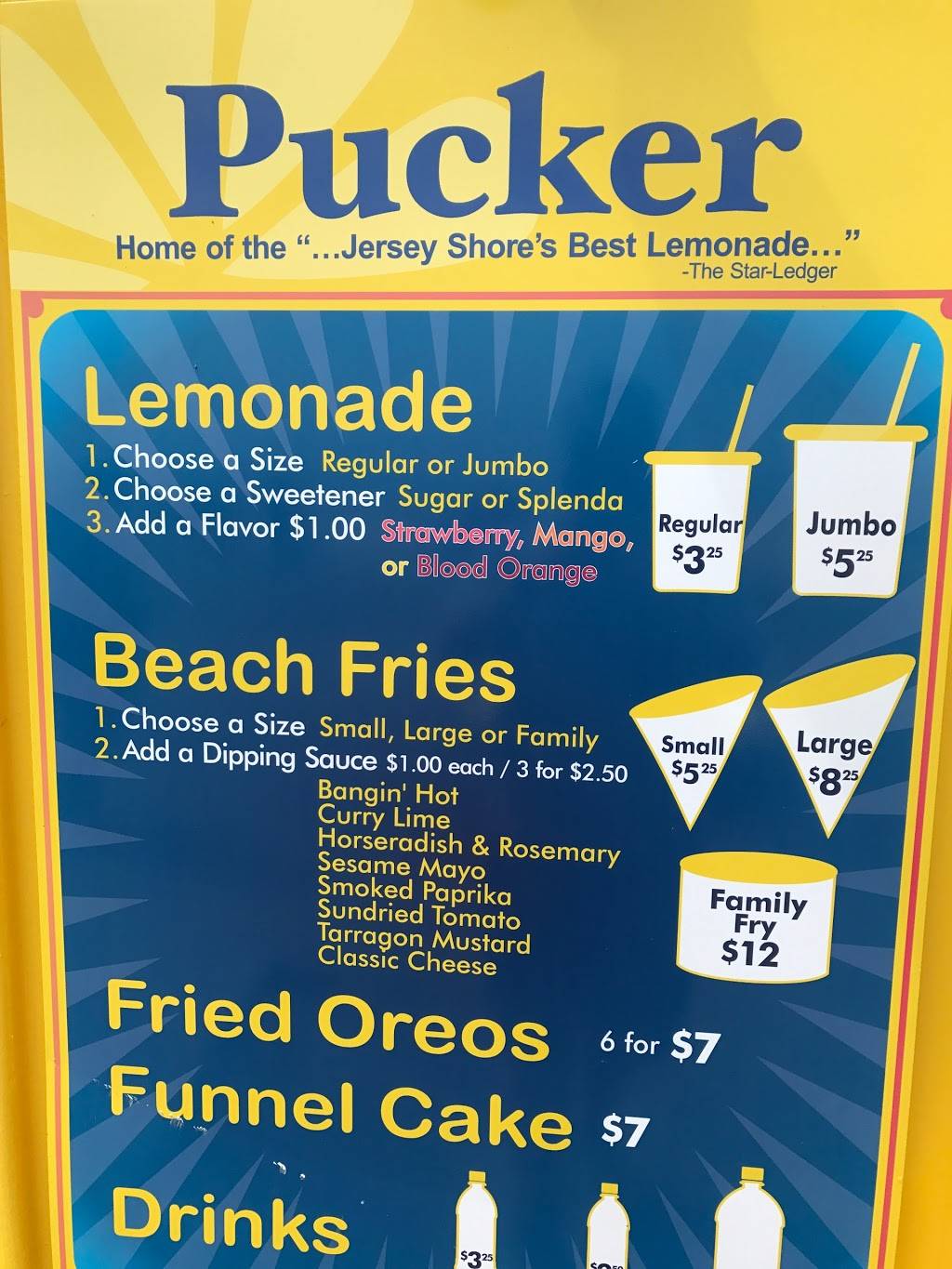 Pucker | restaurant | 4th Avenue &, Boardwalk, Asbury Park, NJ 07712, USA | 7326706590 OR +1 732-670-6590