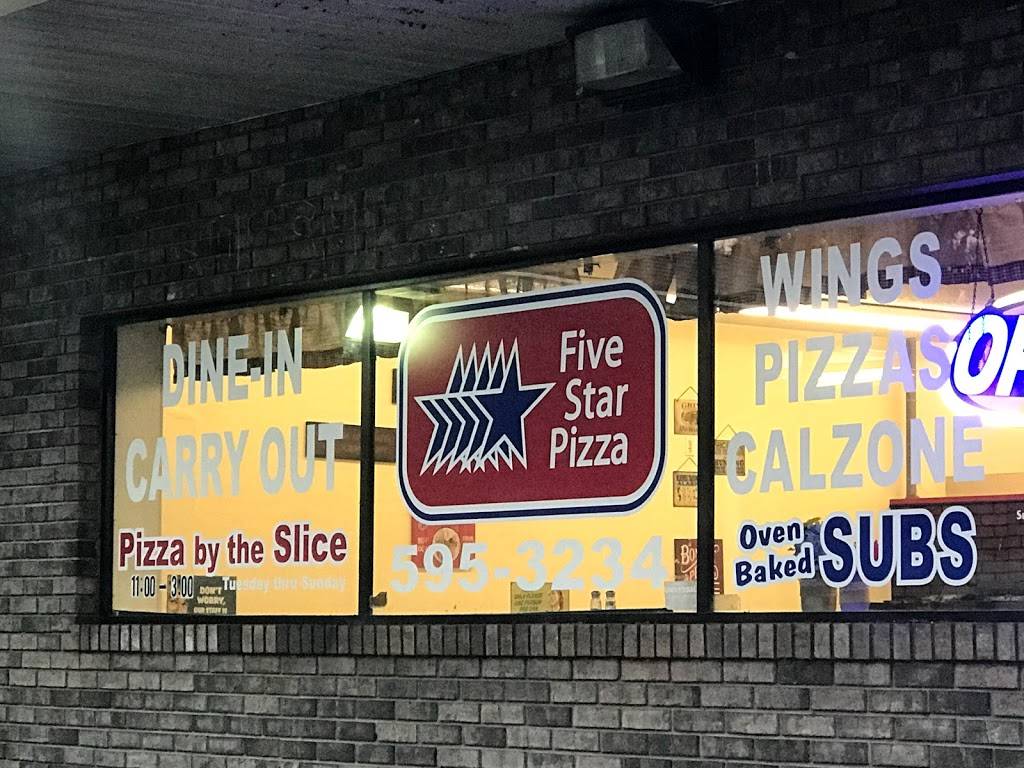 Five Star Pizza | restaurant | 18351 N US Hwy 301, Citra, FL 32113, USA | 3525953234 OR +1 352-595-3234