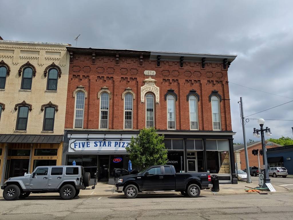 Five Star Pizza | restaurant | 104 Michigan Avenue, Marshall, MI 49068, USA | 2697890090 OR +1 269-789-0090