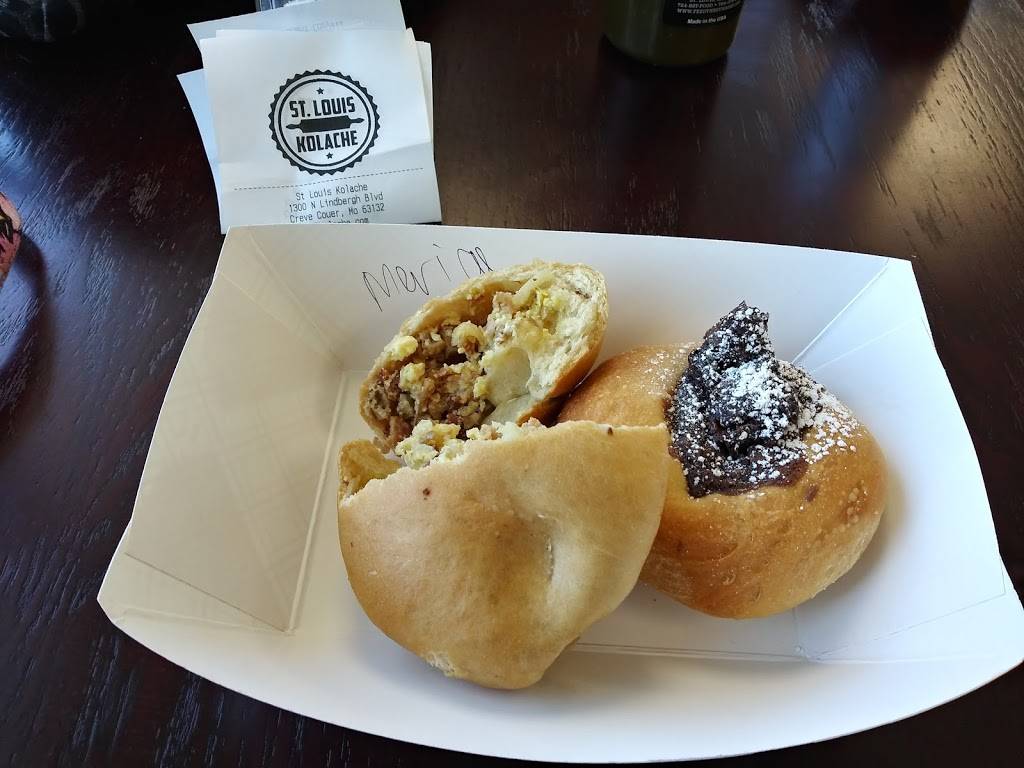 St. Louis Kolache | bakery | 1300 N Lindbergh Blvd, St. Louis, MO 63132, USA | 3149385656 OR +1 314-938-5656