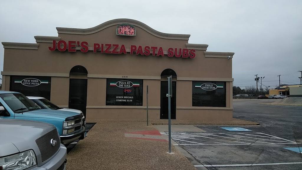 Joes Pizza Pasta & Subs | restaurant | 6818 Camp Bowie Blvd, Fort Worth, TX 76116, USA | 8177386937 OR +1 817-738-6937