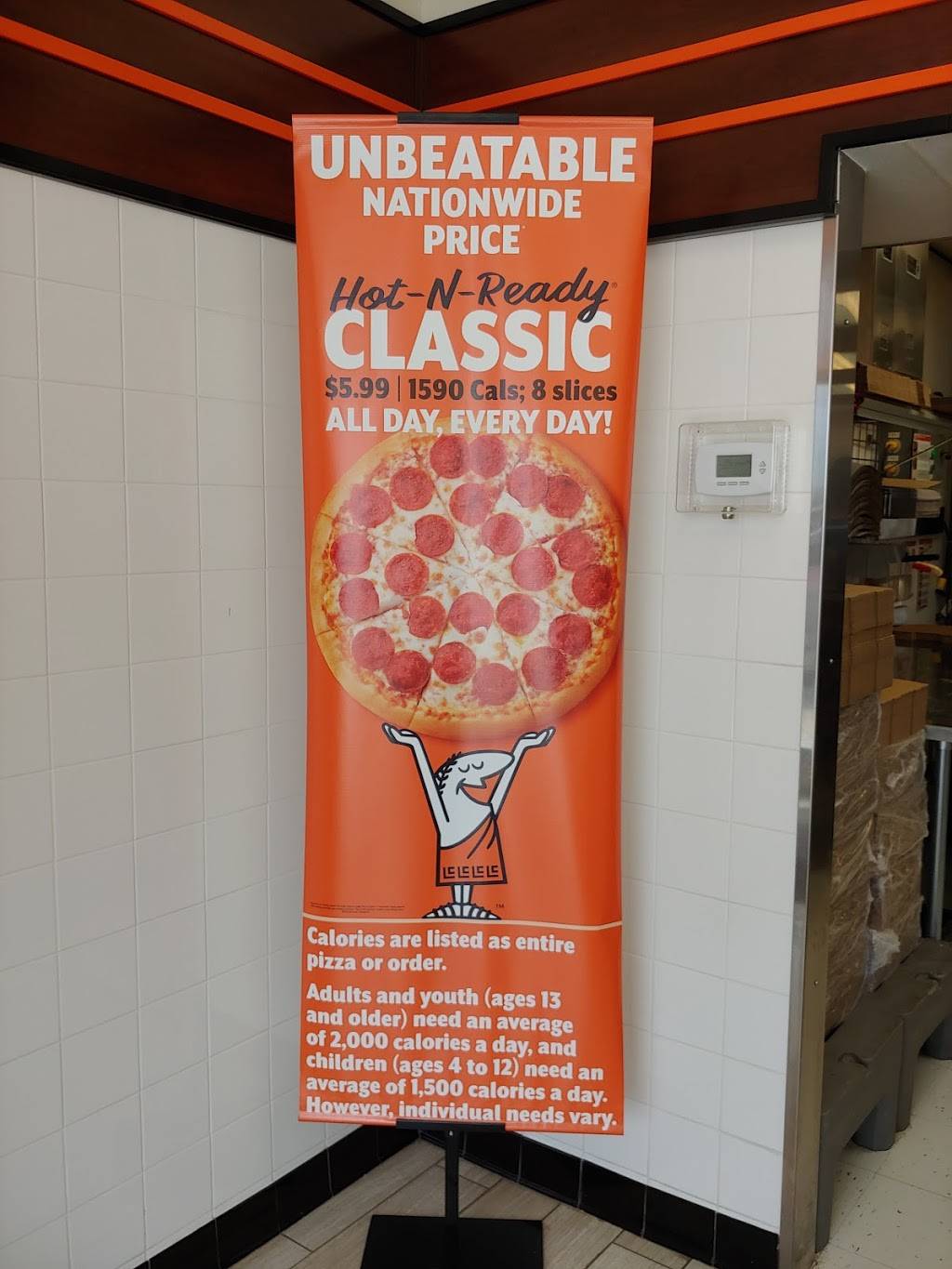 Little Caesars Pizza | meal takeaway | 752 Upper James St, Hamilton, ON L9C 3A2, Canada | 2895200230 OR +1 289-520-0230