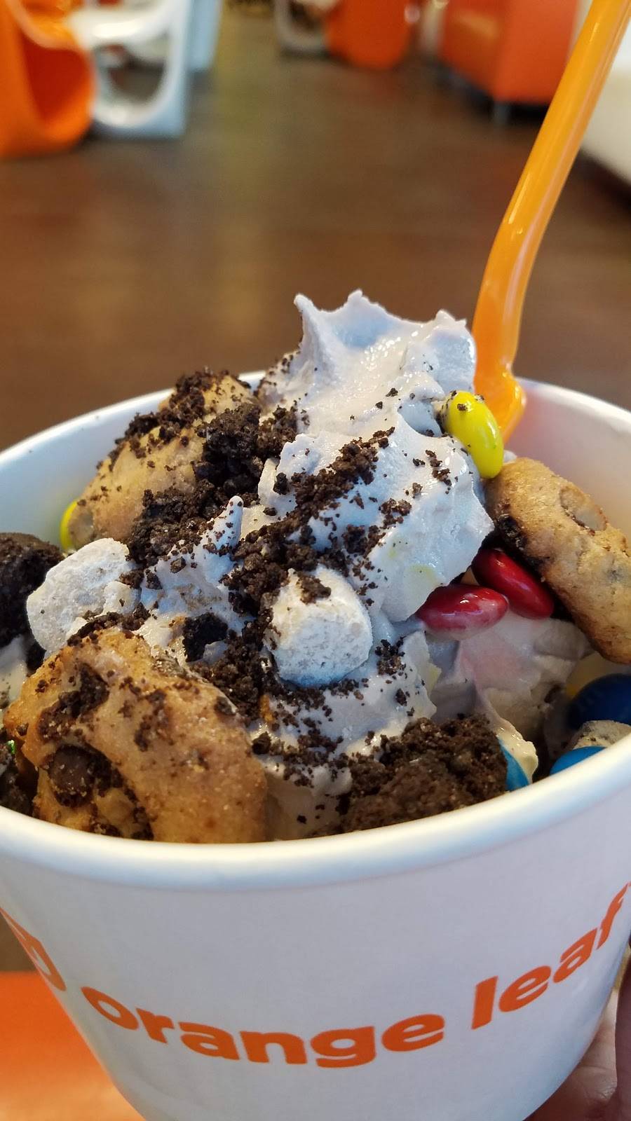 Orange Leaf Frozen Yogurt | restaurant | 7902 Towne Center Pkwy #121, Papillion, NE 68046, USA | 4026147200 OR +1 402-614-7200