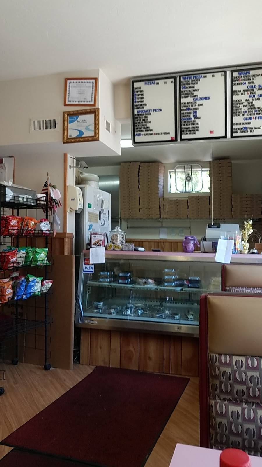 Andros Pizza | restaurant | 9 Washington Street, Franklin, MA 02038, USA | 5085414404 OR +1 508-541-4404