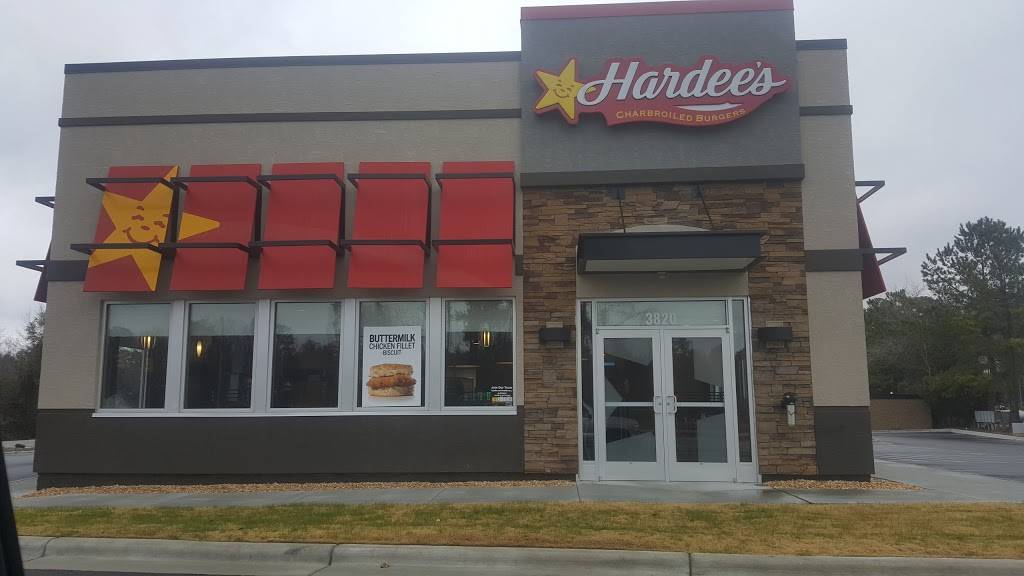 Hardees | restaurant | 3820 M L King Jr. Boulevard, New Bern, NC 28560, USA | 2526336149 OR +1 252-633-6149