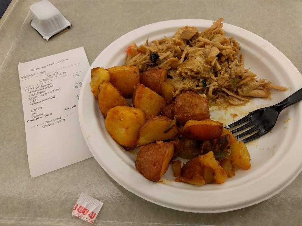 US Supreme Court Cafeteria | restaurant | 2-, 98 2nd St NE, Washington, DC 20543, USA | 2024793246 OR +1 202-479-3246