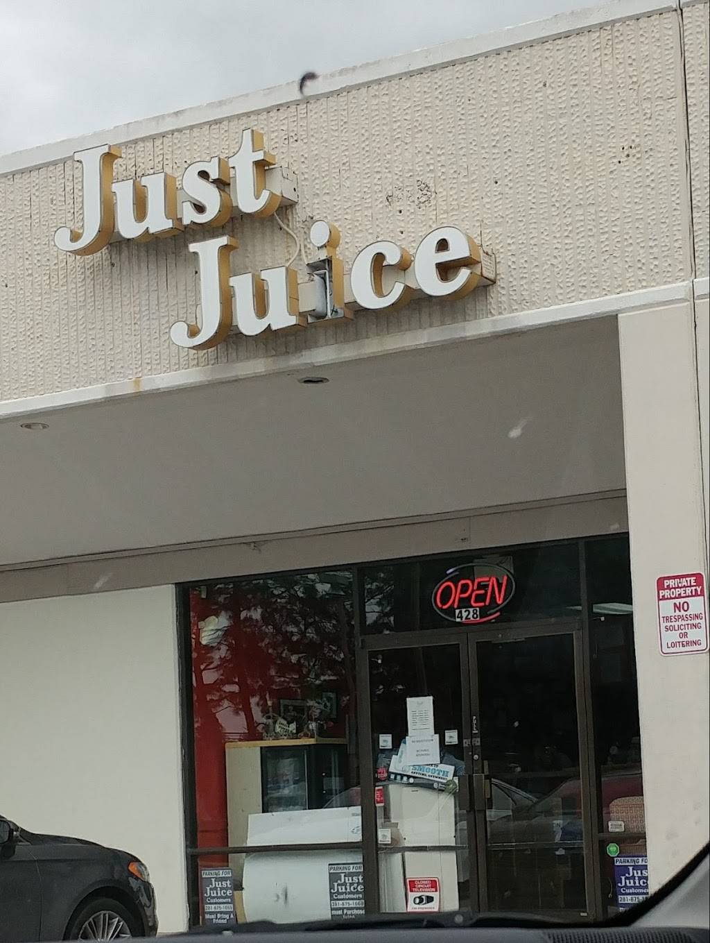Just Juice | restaurant | 428 W Greens Rd, Houston, TX 77067, USA | 2818751669 OR +1 281-875-1669