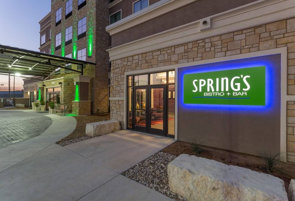 Springs Bistro + Bar | restaurant | 105 Bintu Drive Suite 100, San Marcos, TX 78666, USA | 5128051000 OR +1 512-805-1000