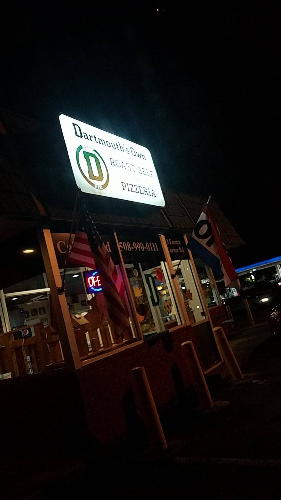 Dartmouths own Roast beef and Pizzeria | restaurant | 3 Faunce Corner Mall Rd, Dartmouth, MA 02747, USA | 5089900111 OR +1 508-990-0111