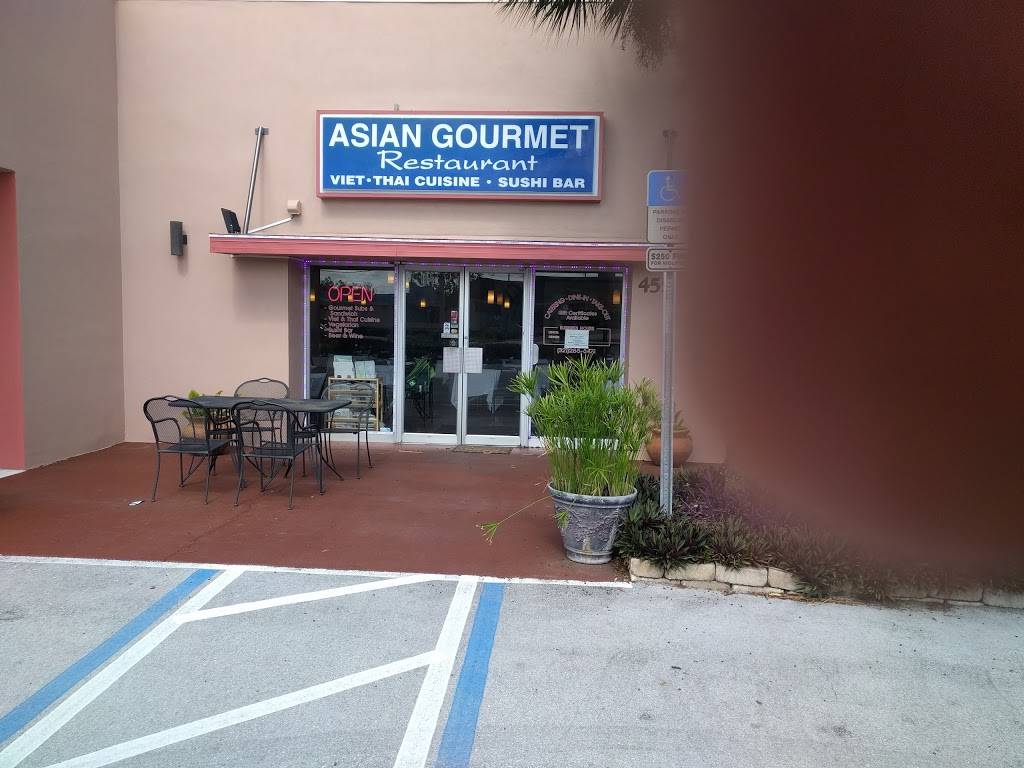 Asian Gourmet Restaurant | restaurant | 459 N Harbor City Blvd, Melbourne, FL 32935, USA | 3212556471 OR +1 321-255-6471