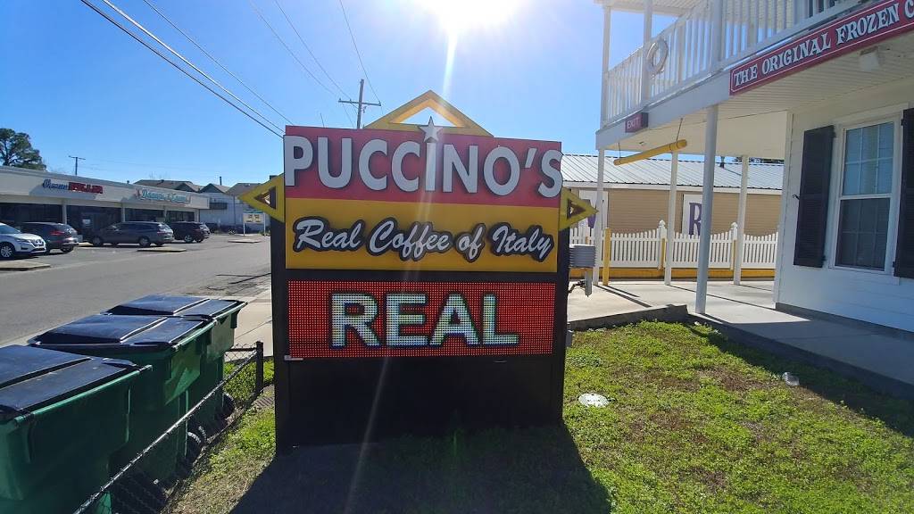 Puccinos Coffee | cafe | 1712 Lake Ave, Metairie, LA 70005, USA | 5043021555 OR +1 504-302-1555