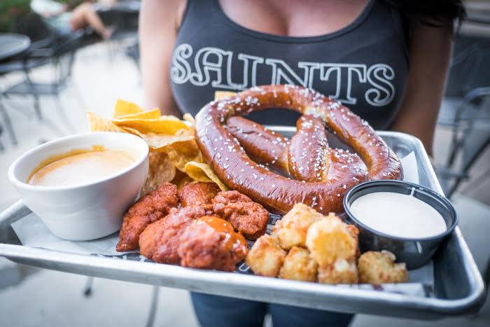 Saints Pub + Patio Independence | restaurant | 20220 E Jackson Dr, Independence, MO 64057, USA | 8167959900 OR +1 816-795-9900