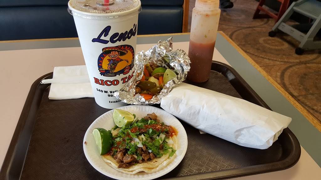 Lenos Rico Taco | restaurant | 549 W Valley Blvd, Colton, CA 92324, USA | 9098259304 OR +1 909-825-9304