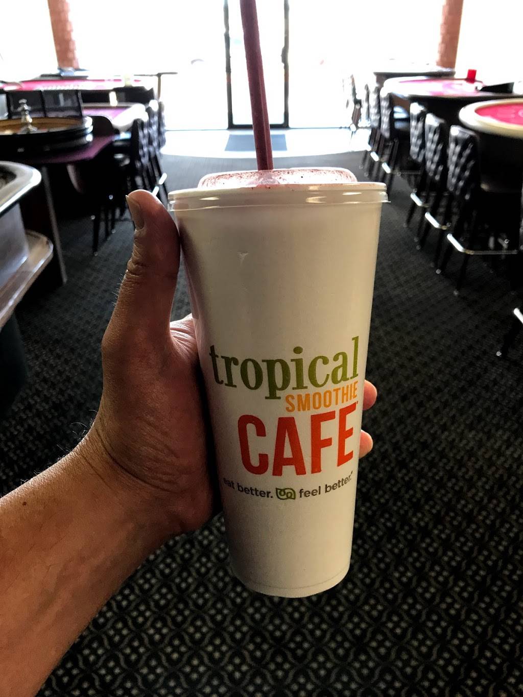 Tropical Smoothie Cafe | restaurant | 4990 W Flamingo Rd, Las Vegas, NV 89103, USA | 7028737289 OR +1 702-873-7289