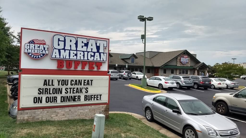 Great American Buffet | restaurant | 1780 Carl D. Silver Parkway, Fredericksburg, VA 22401, USA | 5405489162 OR +1 540-548-9162
