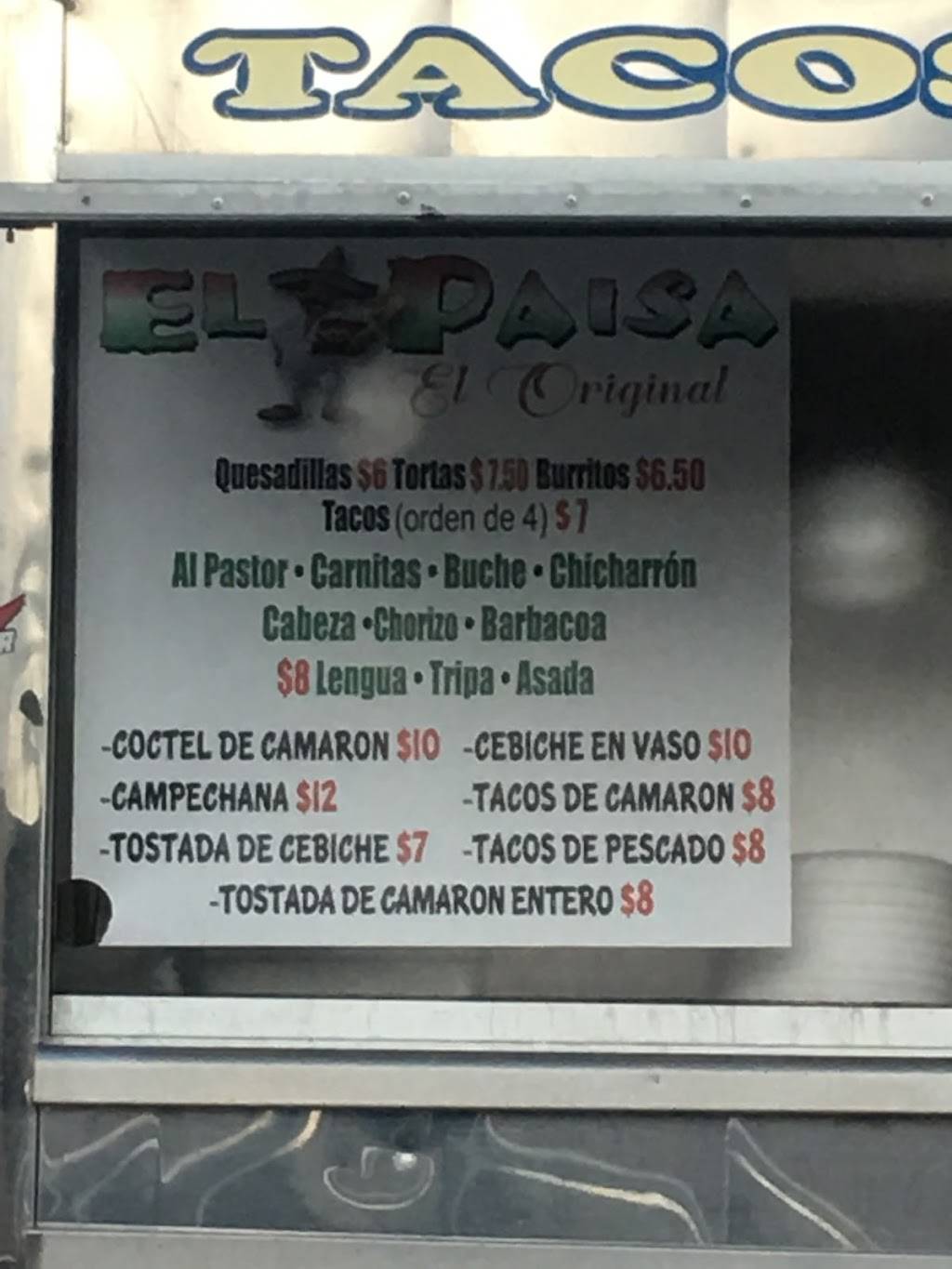 Tacos el Paisa | restaurant | Federal Heights, CO 80260, USA | 7207878285 OR +1 720-787-8285