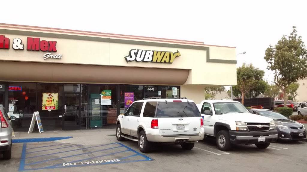 Subway Restaurants | restaurant | 4949 W Slauson Ave A-1, Los Angeles, CA 90056, USA | 3232997991 OR +1 323-299-7991