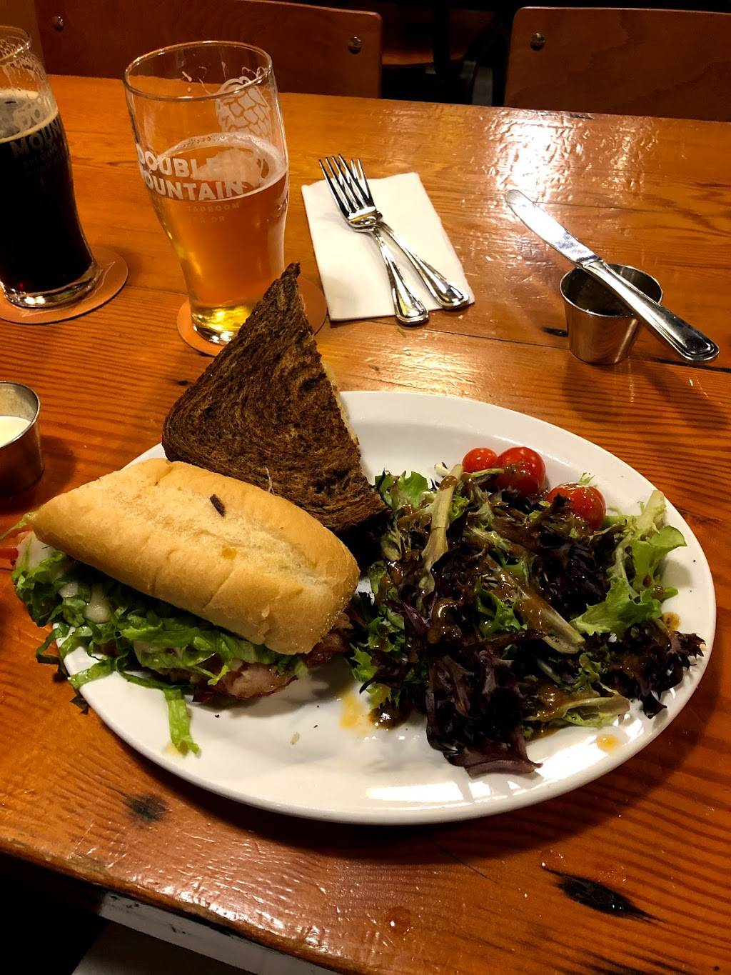 Double Mountain Taproom | restaurant | 4336 SE Woodstock Blvd, Portland, OR 97206, USA | 5032065495 OR +1 503-206-5495