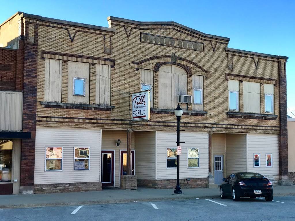 Todds Neighborhood Grill | restaurant | 207 3rd St, Parkersburg, IA 50665, USA | 3193468017 OR +1 319-346-8017