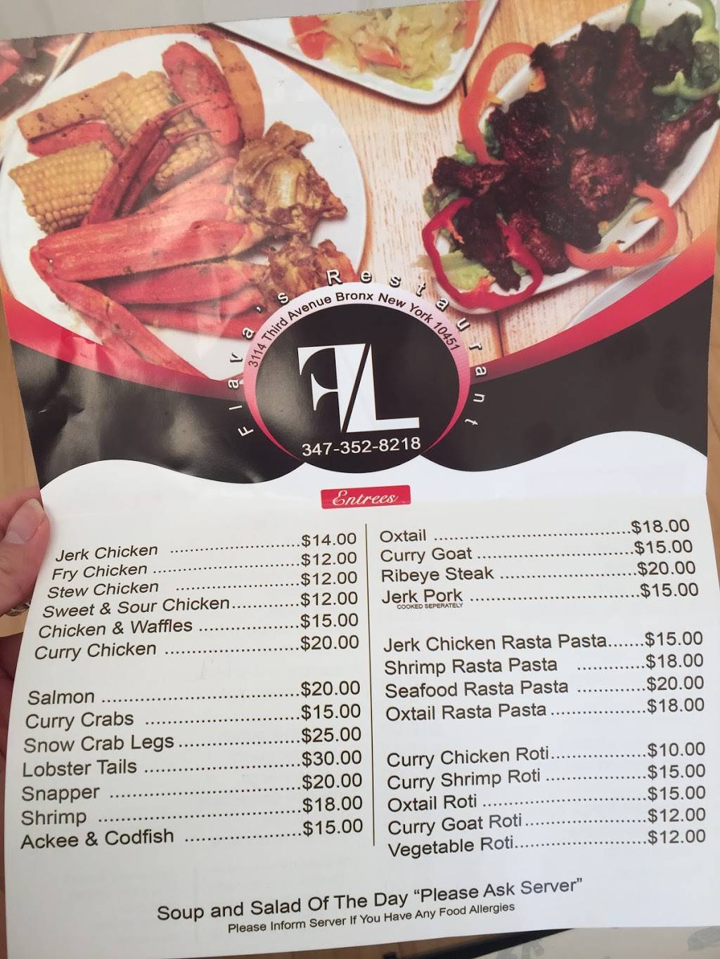 Flavas | restaurant | 3114 3rd Ave, Bronx, NY 10451, USA | 3473528218 OR +1 347-352-8218