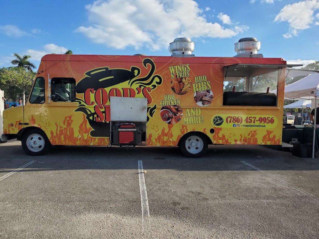 COOPS SPOT FOOD TRUCK | restaurant | 700 N Hiatus Rd #105, Pembroke Pines, FL 33026, USA | 7864579956 OR +1 786-457-9956
