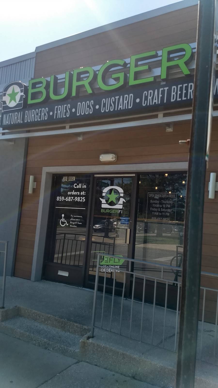 BurgerFi | restaurant | 391 Rose St, Lexington, KY 40508, USA | 8596879825 OR +1 859-687-9825