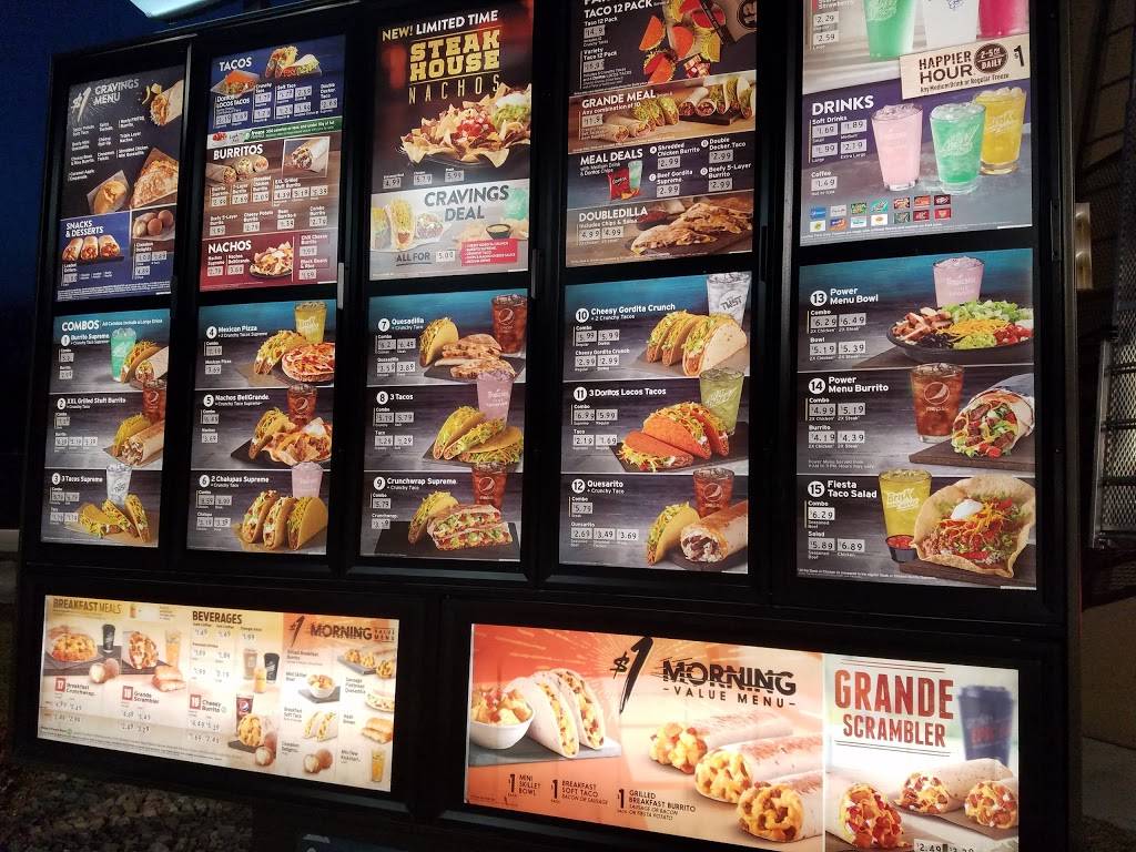 Taco Bell | meal takeaway | 300 Gihon Village, Parkersburg, WV 26101, USA | 3044284065 OR +1 304-428-4065