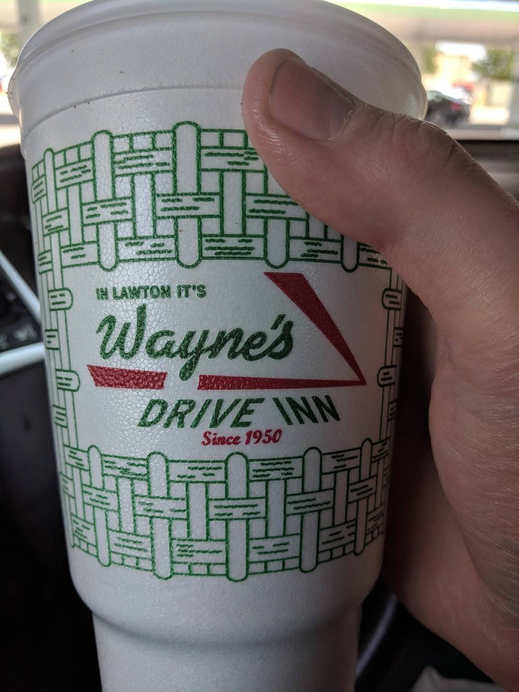 Waynes Drive Inn II | restaurant | 6810 NW Cache Rd, Lawton, OK 73505, USA | 5805369000 OR +1 580-536-9000