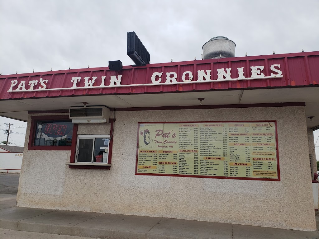 Pats Twin Cronnie | restaurant | 100 N Chicago Ave, Portales, NM 88130, USA | 5753565841 OR +1 575-356-5841