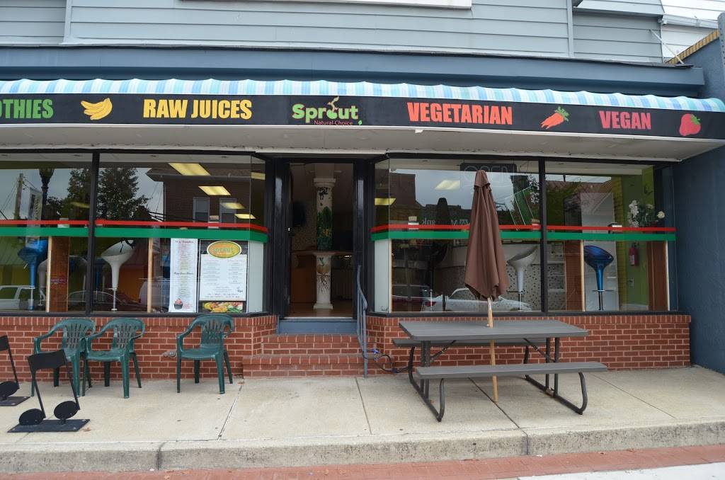 Sprout Natural Choice | restaurant | 706 Frederick Rd, Catonsville, MD 21228, USA | 4433414880 OR +1 443-341-4880