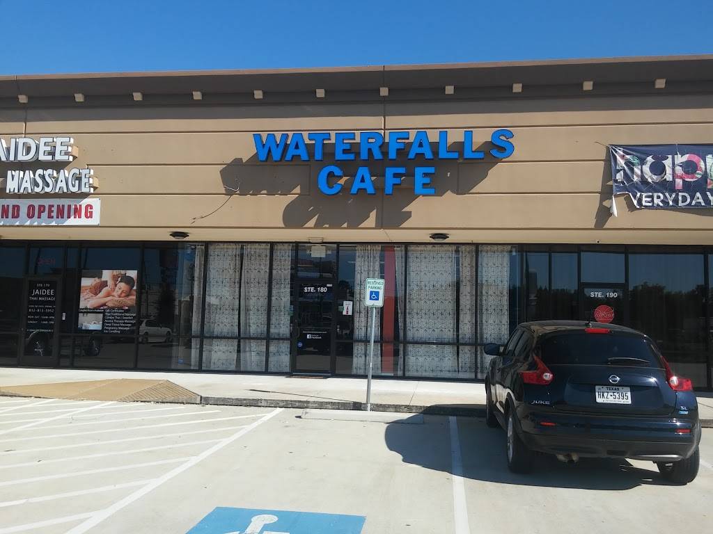 Waterfalls Cafe | restaurant | 5200 Farm to Market 2920 #180, Spring, TX 77388, USA | 3462248555 OR +1 346-224-8555
