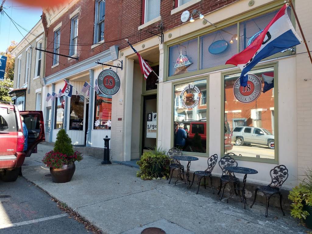 18 Main Street Bar & Grill | restaurant | 18 S Main St, New Castle, KY 40050, USA | 5028454555 OR +1 502-845-4555