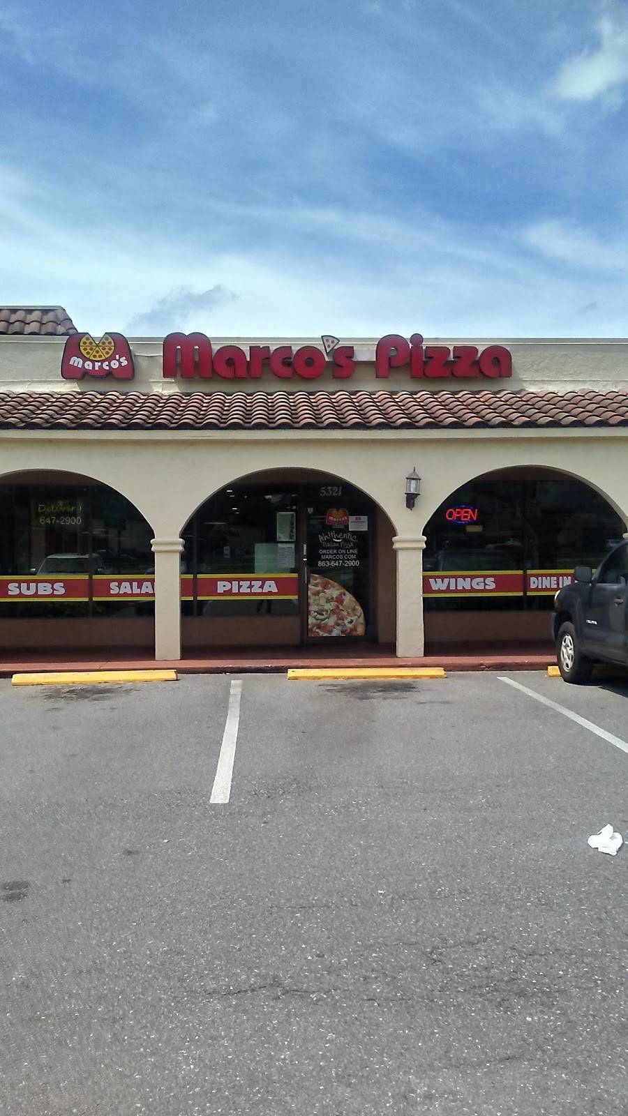 Marcos Pizza | meal takeaway | 11182 66th St N, Largo, FL 33773, USA | 7279140123 OR +1 727-914-0123
