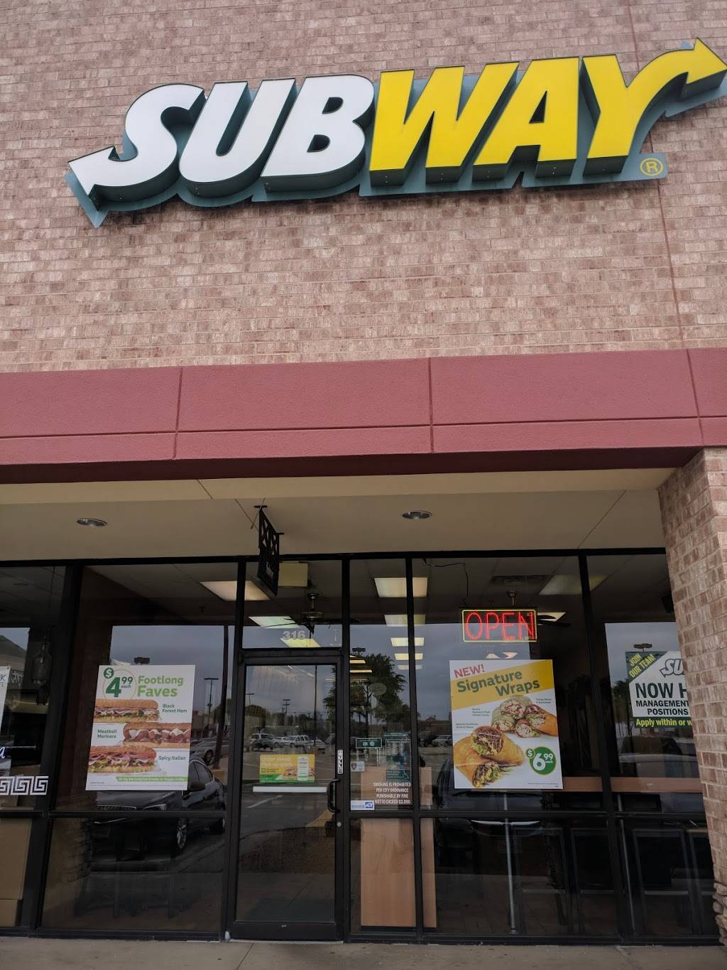 Subway Restaurants | restaurant | 4710 Preston Rd Ste 316 Frisco Village Shopping Ctr, Frisco, TX 75034, USA | 9723356601 OR +1 972-335-6601