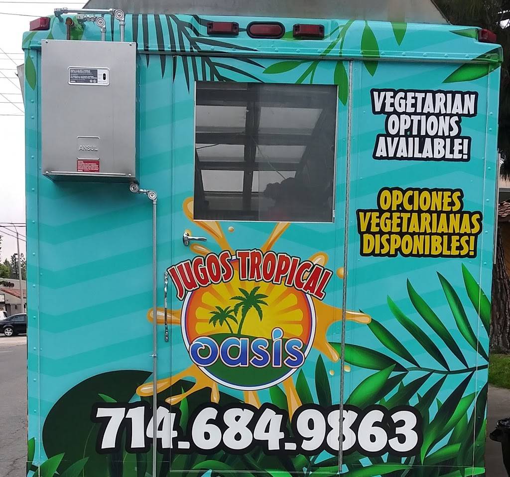 Jugos Tropical Oasis Food Truck | restaurant | 1631 17th St, Santa Ana, CA 92705, USA | 7146849863 OR +1 714-684-9863