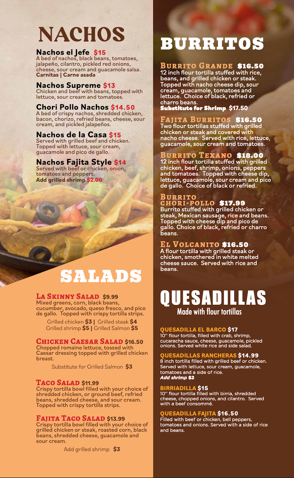 El Barco Bar and Grill | restaurant | 12 Old Oaks Dr, Fishersville, VA 22939, USA | 5404906526 OR +1 540-490-6526