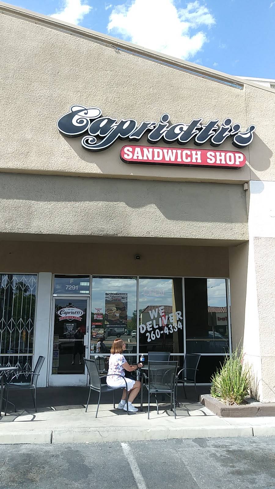 Capriottis Sandwich Shop | restaurant | East Warm Springs Road, 7291 S Eastern Ave, Las Vegas, NV 89119, USA | 7022604334 OR +1 702-260-4334