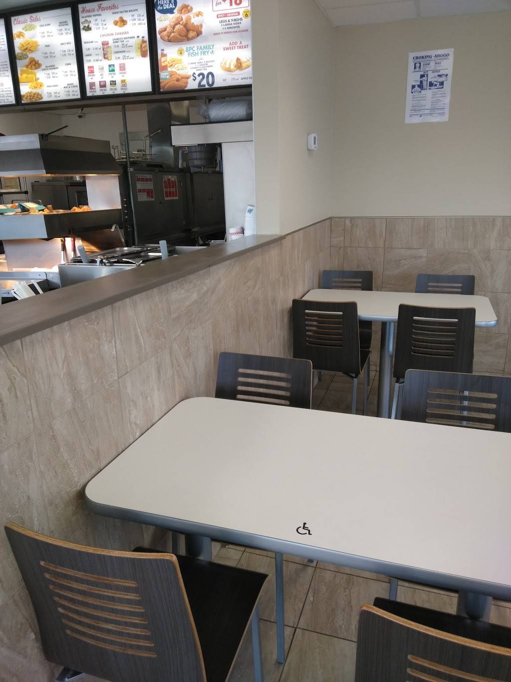 Churchs Chicken | restaurant | 1533 N Wayside Dr, Houston, TX 77020, USA | 7136712877 OR +1 713-671-2877