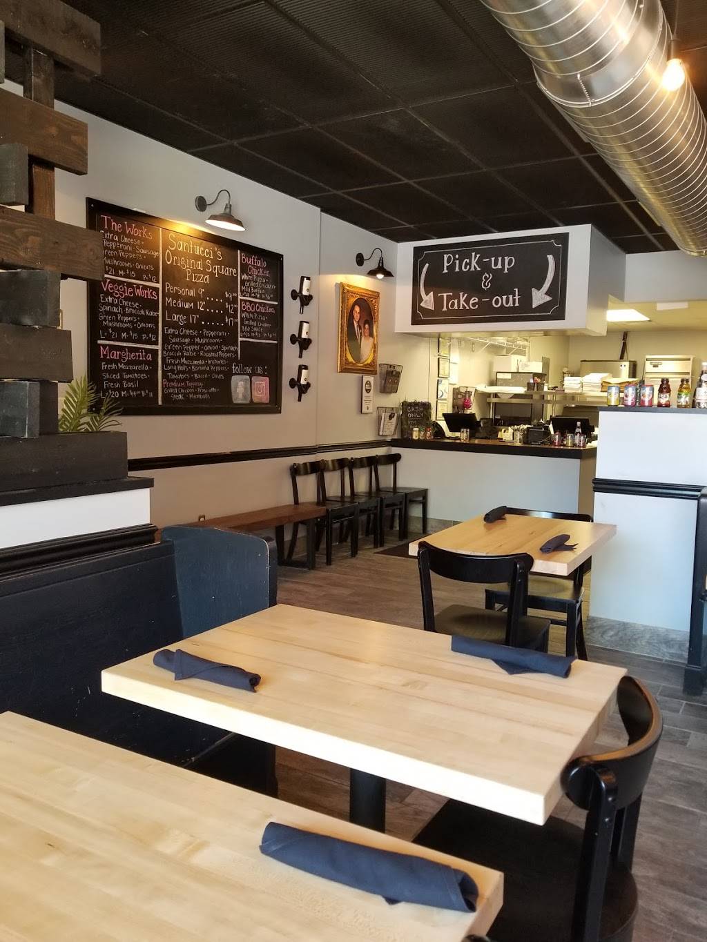 Santuccis Original Square Pizza | restaurant | 6164 Ridge Ave, Philadelphia, PA 19128, USA | 2672893000 OR +1 267-289-3000