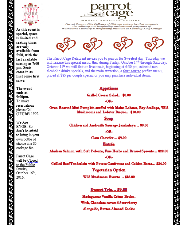 Parrot Cage Restaurant | restaurant | 7059 S South Shore Dr, Chicago, IL 60649, USA | 7736025333 OR +1 773-602-5333