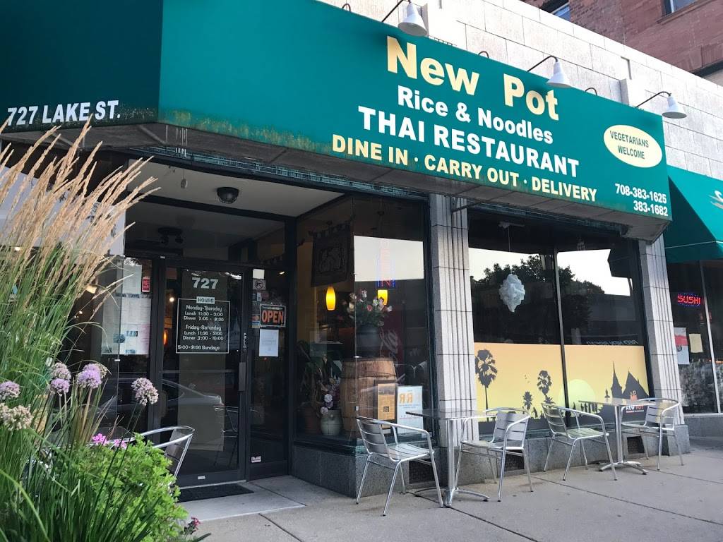 New Pot Restaurant | restaurant | 1406, 727 Lake St, Oak Park, IL 60301, USA | 7083831625 OR +1 708-383-1625