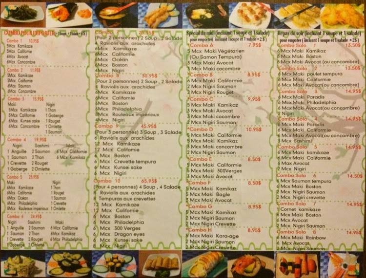 Sushi Lachine | restaurant | 935 Rue Notre Dame, Lachine, QC H8S 2C1, Canada | 5145095202 OR +1 514-509-5202
