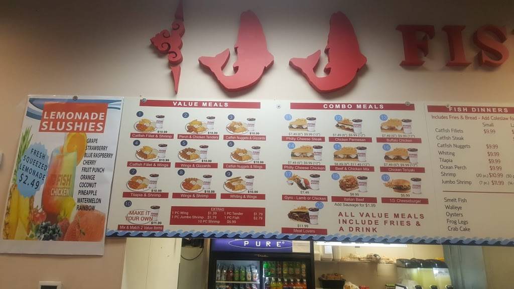 JJ Fish & chicken | restaurant | 904 W Broadway Ave, Minneapolis, MN 55411, USA | 6125210628 OR +1 612-521-0628
