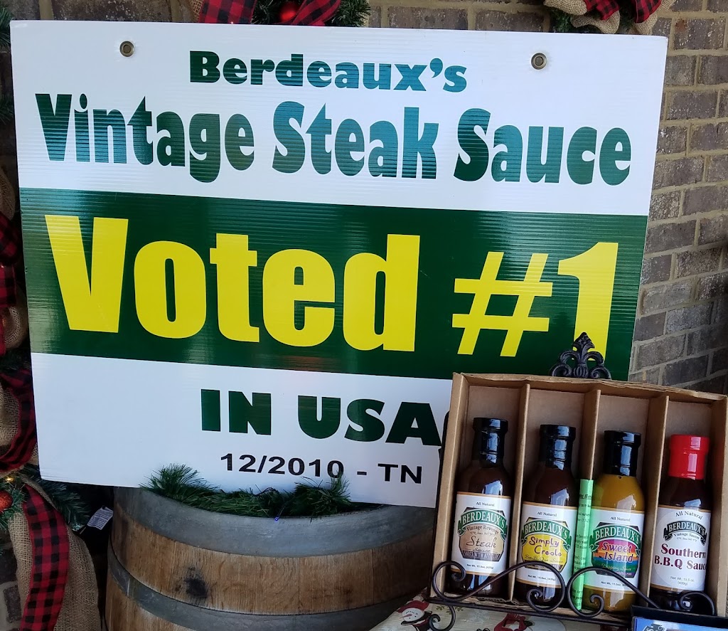 Berdeauxs Vintage Sauces | restaurant | 205 Willow Springs Rd, Wetumpka, AL 36093, USA | 3345383792 OR +1 334-538-3792
